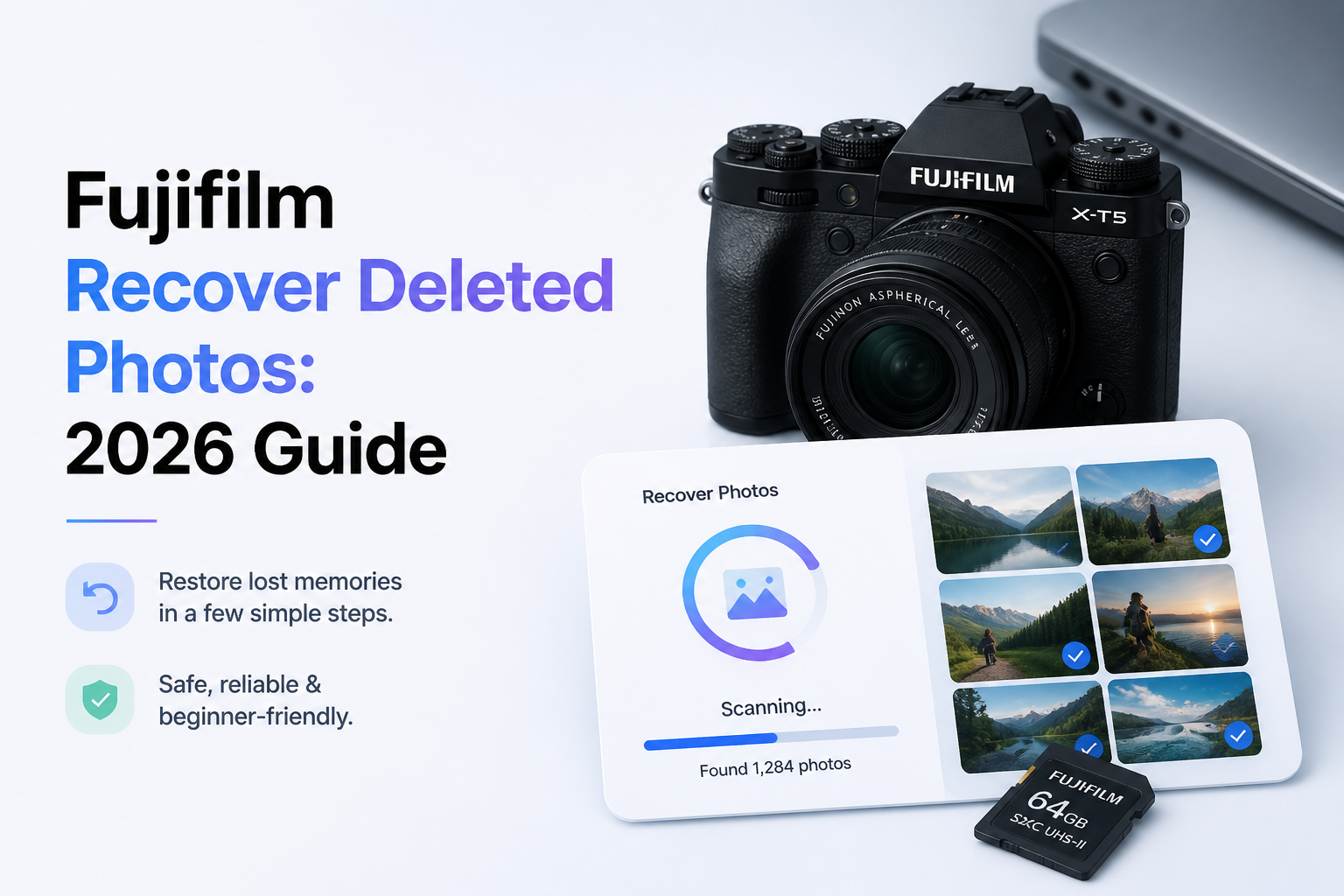 Fujifilm Recover Deleted Photos: 2026 Guide